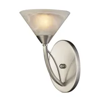 Elysburg Collection -Light Satin Nickel Wall Sconce