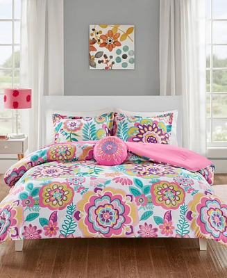 Mi Zone Camille Floral -Pc. Comforter Set