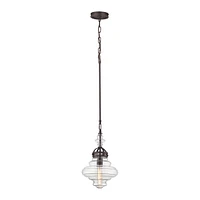 Chadwick 1-Light Pendant in Satin Nickel