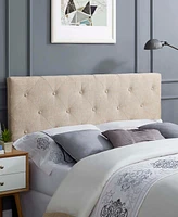 Terisa King Upholstered Fabric Headboard