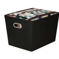 Honey Can Do Large Decorative Storage Bin with Handles