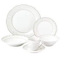 Lorren Home Trends Atara 24-Pc. Dinnerware Set, Service for 4