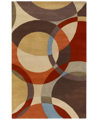 Livabliss Forum Fm-7108 Tan 4' x 6' Area Rug