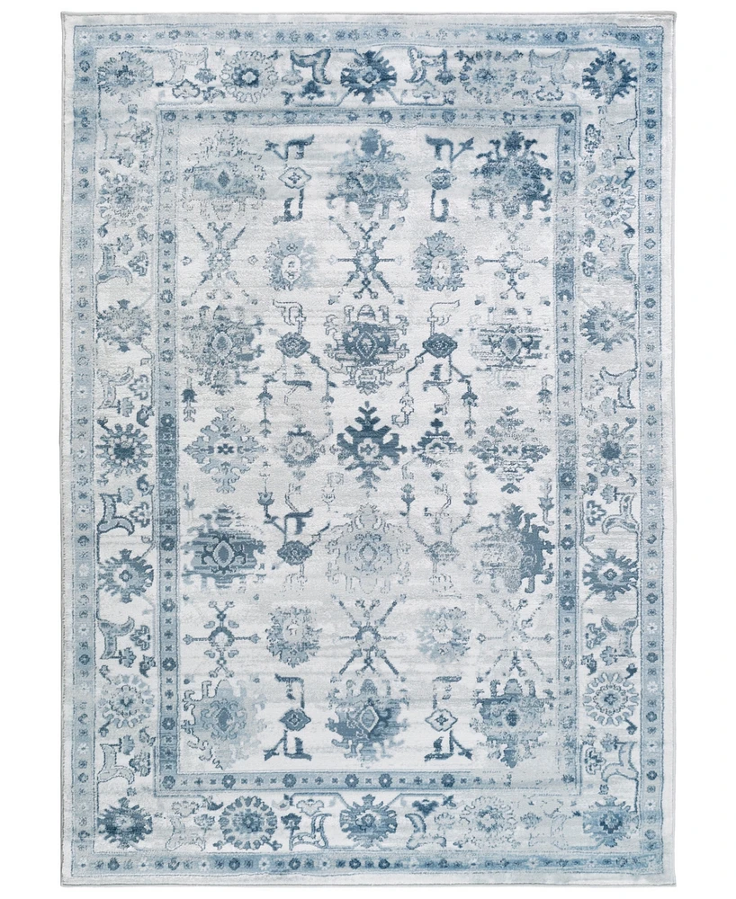 Livabliss Nova Nva-3024 Denim 5'2" x 7'6" Area Rug