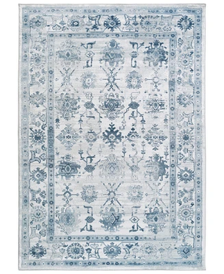 Livabliss Nova Nva-3024 Denim 5'2" x 7'6" Area Rug