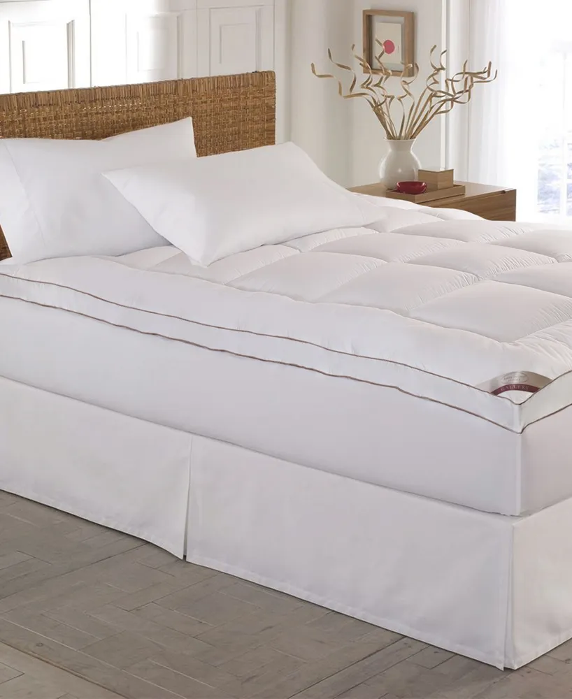 Kathy Ireland Home Gallery 2" Gusseted 100% Cotton Top Mattress Pad