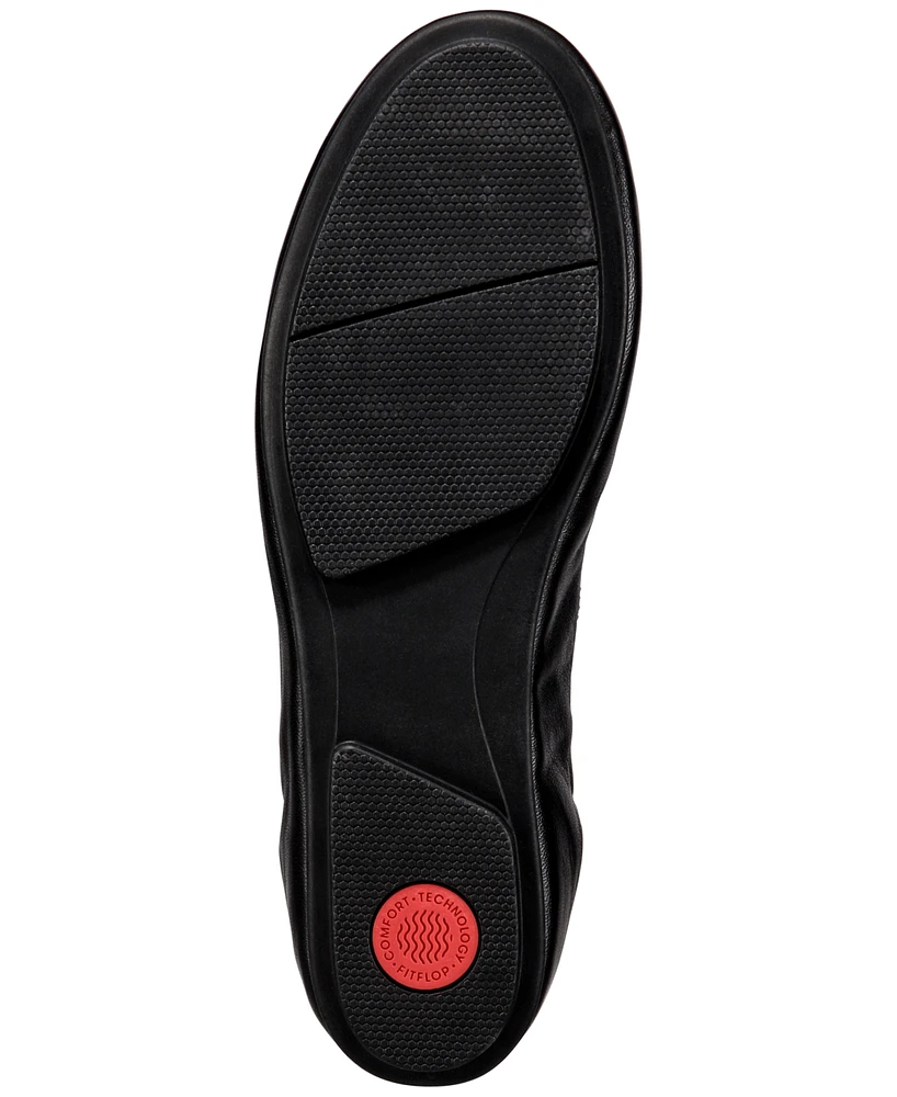 FitFlop Women's Allegro Leather Ballerinas Flats