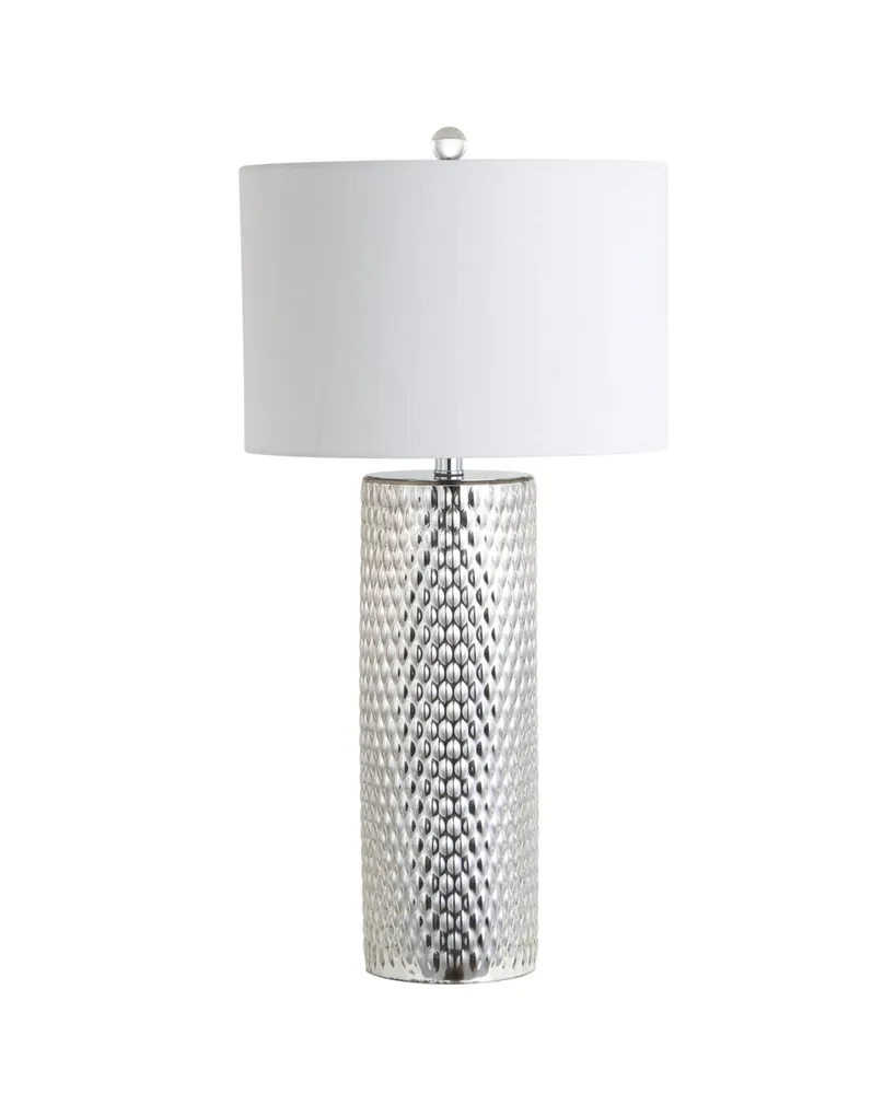 Jonathan Y Isabella Led Table Lamp - Silver