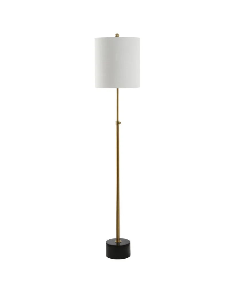 Jonathan Y Crosby Adjustable Height Metal Led Floor Lamp