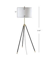 Jonathan Y Lucius Adjustable Metal Led Floor Lamp