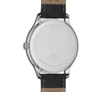 Tissot Men's Swiss Tradition Black Leather Strap Watch 42mm