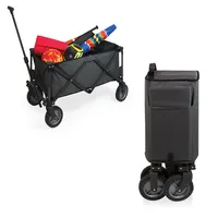 Oniva by Picnic Time Adventure Wagon Dark Grey Folding Utility Wagon