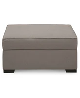 Astra 36" Fabric Chair Bed Storage Ottoman, Created for Macy's