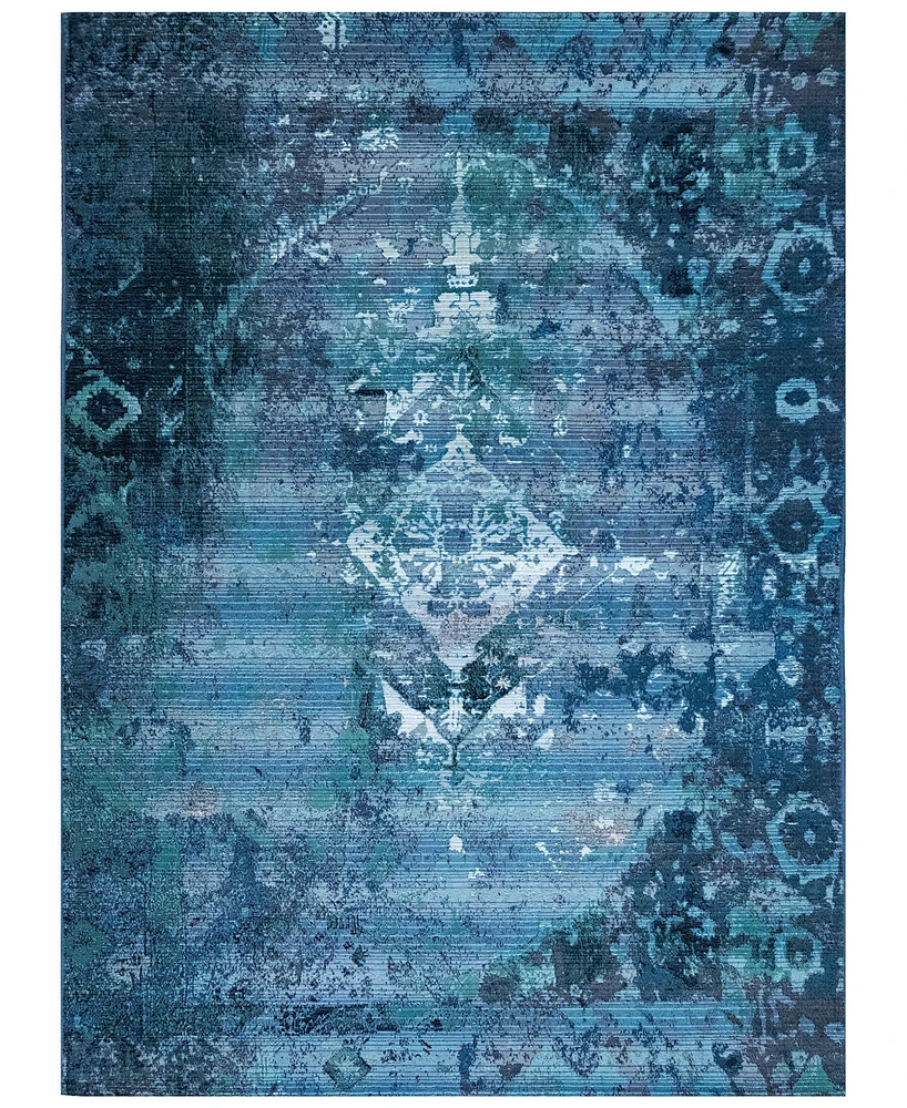 Liora Manne' Marina 8043 Kermin 1'11" x 7'6" Indoor/Outdoor Runner Area Rug