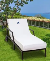 Linum Home Personalized Turkish Cotton Chaise Lounge Cover Collection