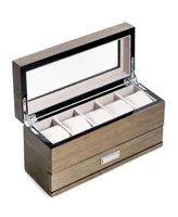 Gray Wood Watch Box