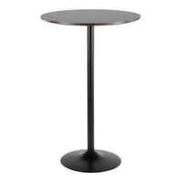 Lumisource Pebble Adjustable Dining To Bar Table