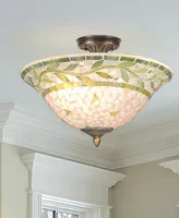 Dale Tiffany Cadena Mosaic Flush Mount