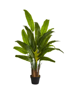 Nearly Natural 4.5' Traveler's Palm Artificial Tree
