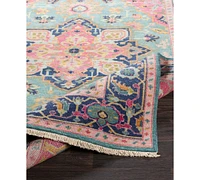 Closeout! Surya Antique Atq-1015 Teal 8' x 11' Area Rug