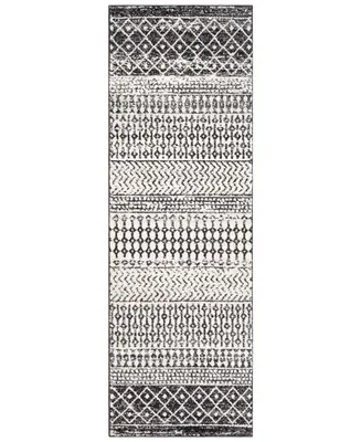 Surya Elaziz Elz-2307 Black 2'7" x 7'6" Runner Area Rug