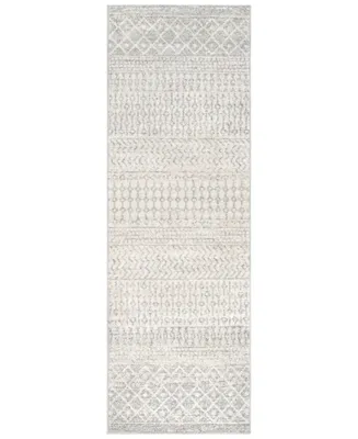 Surya Elaziz Elz-2308 Light Gray 2'7" x 10' Runner Area Rug