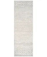 Livabliss Elaziz Elz-2308 Light Gray 2'7" x 10' Runner Area Rug