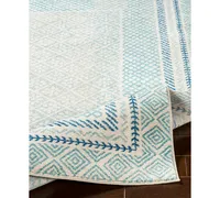 Surya Harput Hap-1098 Aqua 5'3" x 7'3" Area Rug