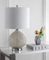 Jonathan Y Ames Led Table Lamp - Mercury Silver