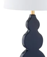 Jonathan Y Carter Led Table Lamp - Navy, Gold