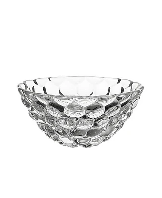 Orrefors Raspberry Bowl