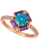 Le Vian Baguette Frenzy Blueberry Zircon (1