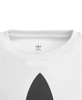 adidas Originals Big Boys Logo-Print Cotton T-Shirt