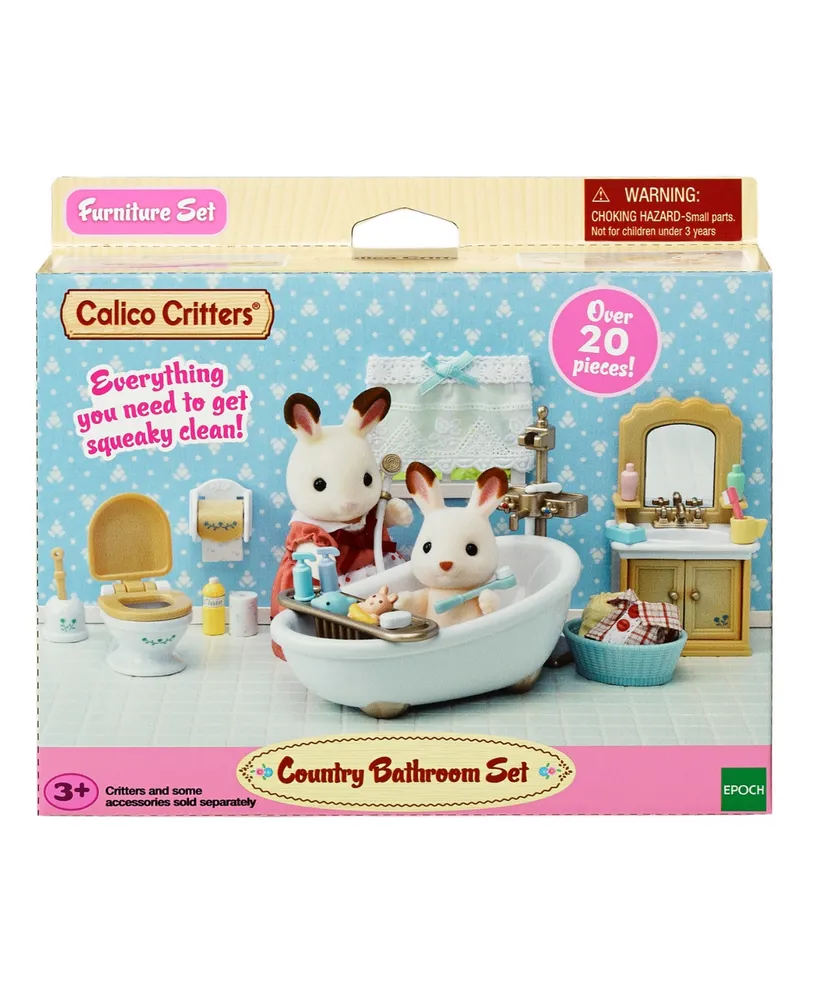 Calico Critters - Country Bathroom