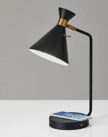 Adesso Maxine Wireless Charging Desk Lamp