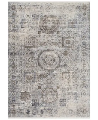 Closeout! Liverpool Lvp-2304 Charcoal 3'11" x 5'7" Area Rug