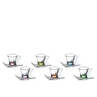 Lorren Home Trends Fusion Crystal Espresso Set