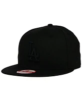 New Era Los Angeles Dodgers Triple Black 9FIFTY Snapback Cap