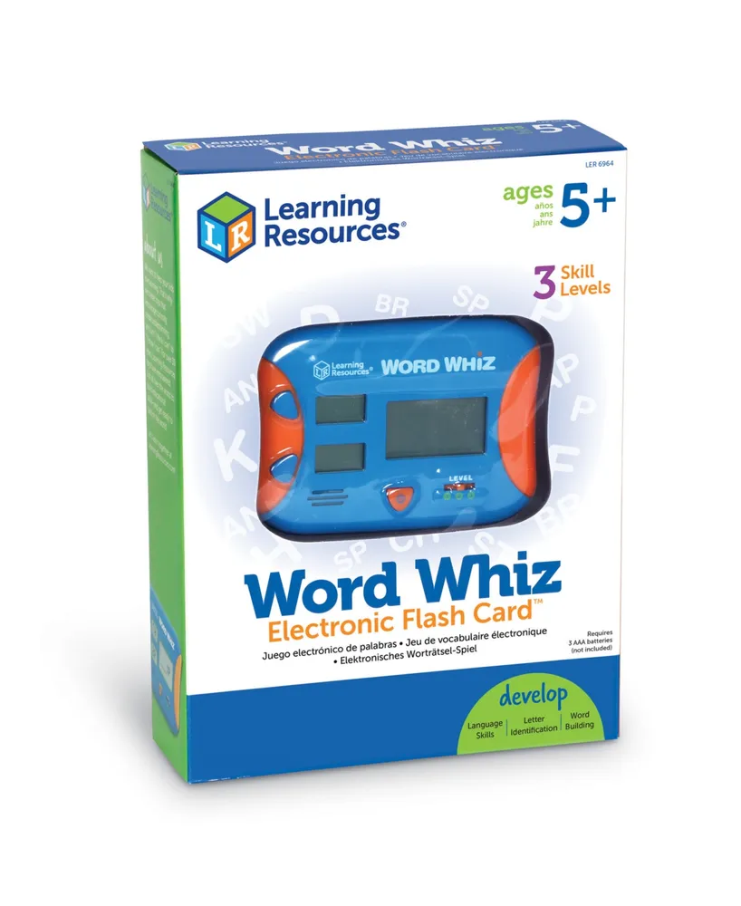 Learning Resources Word Whiz Electronic Flash Card