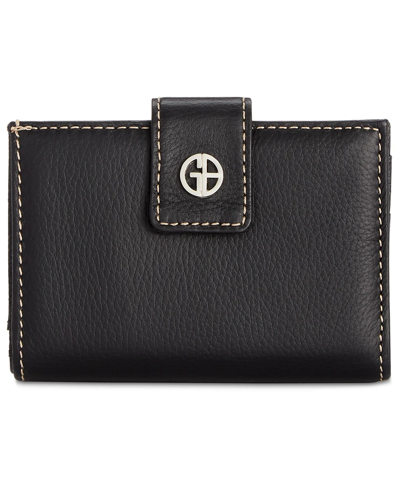 Giani Bernini Framed Indexer Leather Wallet