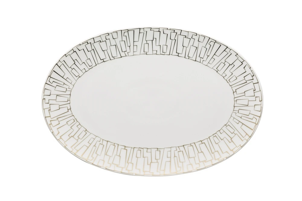 Rosenthal "Tac 02" Skin Gold Platter