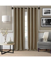 Florence Adjustable 28"-48" Curtain Rod With Stacked Square Finials