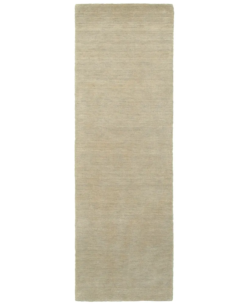 Oriental Weavers Aniston 27107 Beige/Beige 2'6" x 8' Runner Area Rug