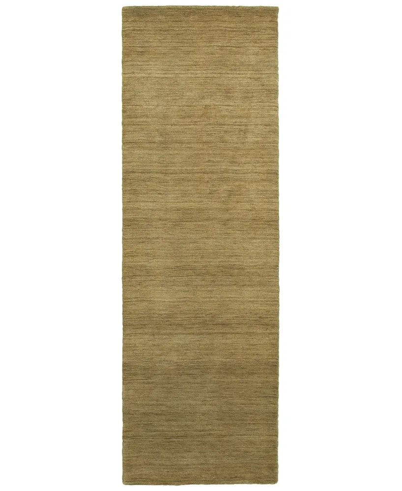 Oriental Weavers Aniston 27110 Gold/Gold 2'6" x 8' Runner Area Rug