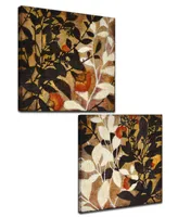 Ready2HangArt 'Sprouting Together I/Ii' 2 Piece Botanical Canvas Wall Art Set