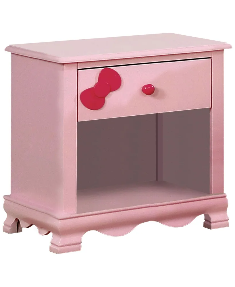 Poppy Transitional Nightstand