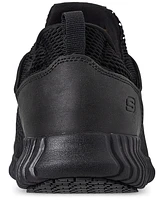 Skechers Men's Work Relaxed Fit Cessnock Slip-Resistant Athletic Sneakers from Finish Line