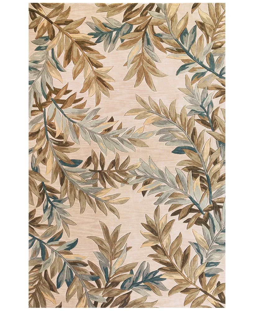 Kas Sparta Tropical Branches 5'3" x 8'3" Area Rug