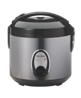 Spt 4-Cups Rice Cooker with Stainless Body