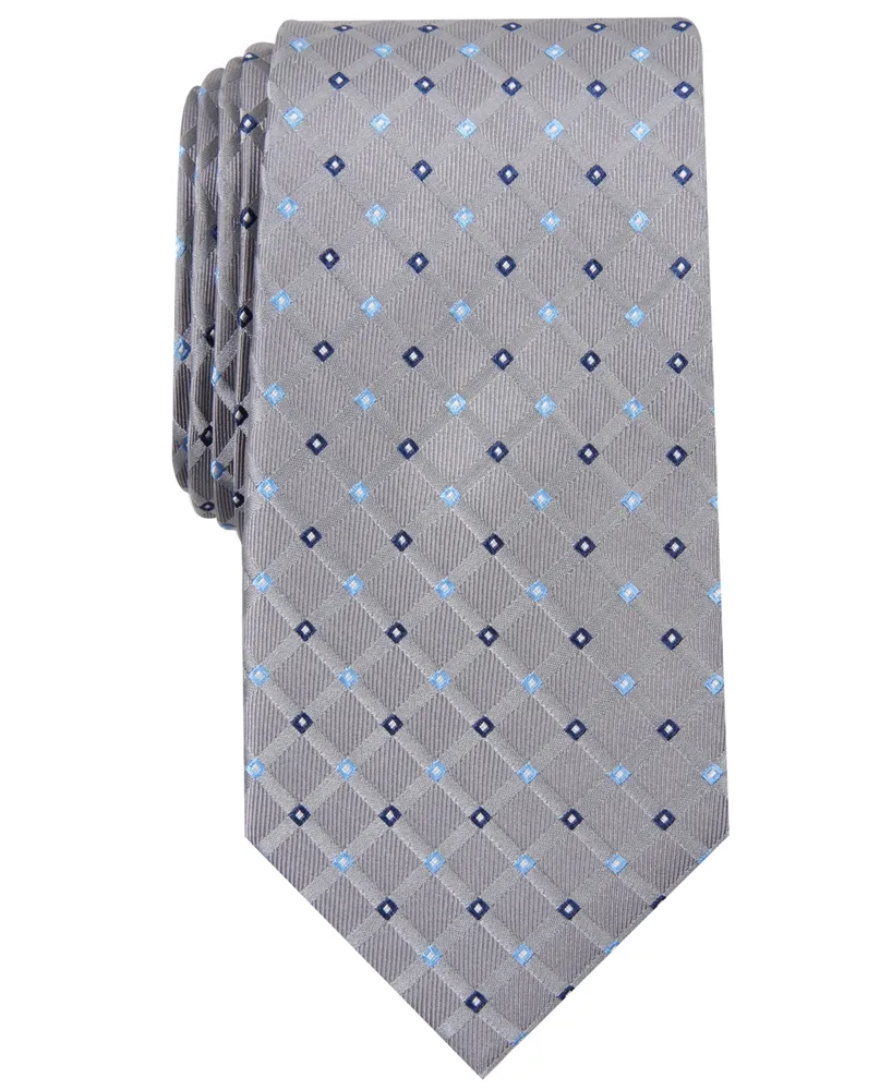 Club Room Men's Linked Neat Tie, Created for Macy's